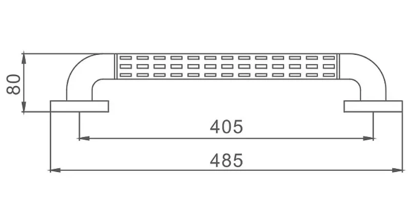 Поручень Frap F81 F8101 Белый