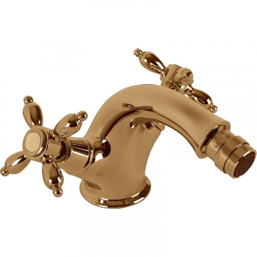 Смеситель на биде Cezares Nostalgia-BS1-02 Бронза латунь
