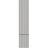 Шкаф пенал Brevita Victory 35 L VIC-05035-500L Серый шелк МДФ / ЛДСП