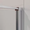 Душевой уголок Cezares Liner 90x90 LINER-A-2-90-C-Cr профиль Хром стекло прозрачное