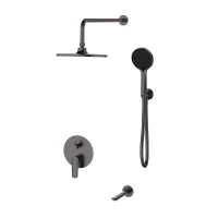 Душевая система ESKO Lagos Gun Metal SET7in1LGGM цвет Оружейная сталь