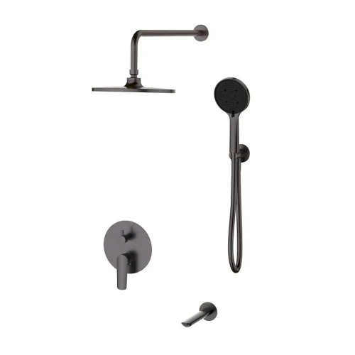 Душевая система ESKO Lagos Gun Metal SET7in1LGGM цвет Оружейная сталь