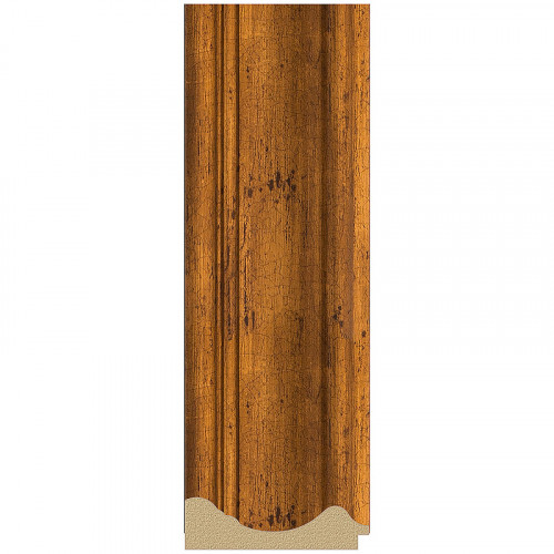 Зеркало Evoform Polygon 99х79 BY 7216 в багетной раме - Травленая бронза 99 мм стекло