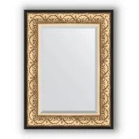 Зеркало Evoform Exclusive 80х60 Барокко золото стекло