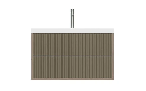 Тумба под раковину Cersanit Classic Ribble 80 69280 подвесная цвет Коричневый