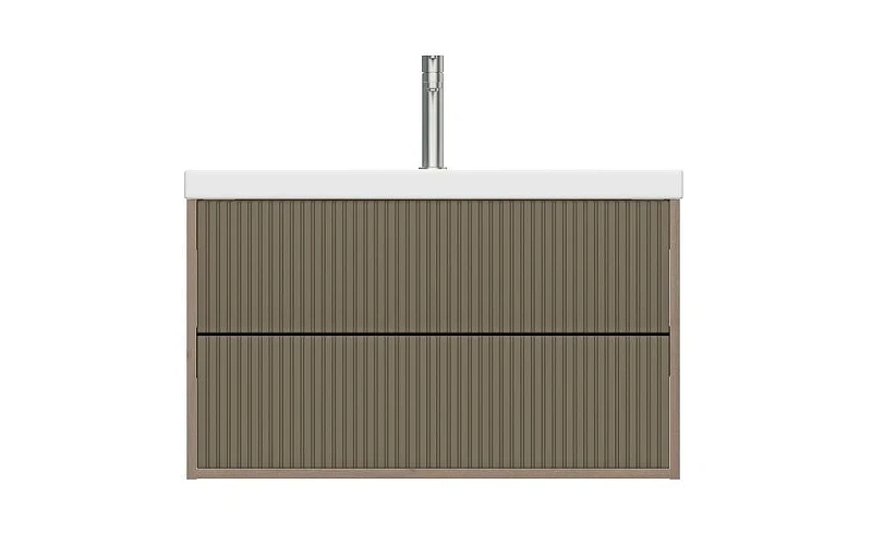 Тумба под раковину Cersanit Classic Ribble 80 69280 подвесная цвет Коричневый