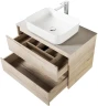 Тумба под раковину BelBagno Kraft 80 KRAFT-800-2C-SO-RGB подвесная Rovere Galifax Bianco МДФ / ЛДСП