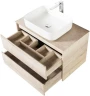 Тумба под раковину BelBagno Kraft 80 KRAFT-800-2C-SO-RGB подвесная Rovere Galifax Bianco МДФ / ЛДСП