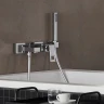 Смеситель для ванны Grohe Eurocube 23141000 Хром латунь на стену