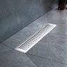 Душевой лоток AM.PM MasterFlow 40 W01SC-P11-040-01SB с решеткой Хром матовый Cut Gradient