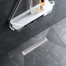 Душевой лоток AM.PM MasterFlow 40 W01SC-P11-040-01SB с решеткой Хром матовый Cut Gradient