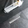 Душевой лоток AM.PM MasterFlow 40 W01SC-P11-040-01SB с решеткой Хром матовый Cut Gradient
