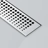 Душевой лоток AM.PM MasterFlow 40 W01SC-P11-040-01SB с решеткой Хром матовый Cut Gradient