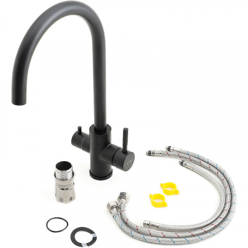 Смеситель для кухни Agger Zest A0700744 Черный латунь