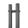 Электрический полотенцесушитель APEXTERMO Luna 1100x80 LN10111GF с крючками цвет Графит металлик