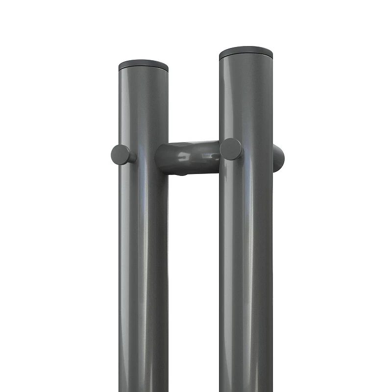 Электрический полотенцесушитель APEXTERMO Luna 1100x80 LN10111GF с крючками цвет Графит металлик