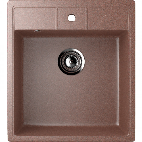 Кухонная мойка Ulgran Classic U-406-307 Терракот искусственный камень (литьевой мрамор) встраиваемый