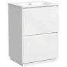 Тумба под раковину Sancos Libra Floor 60 LB60FW Белый глянец МДФ / ЛДСП