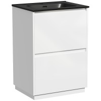 Тумба под раковину Sancos Libra Floor 60 LB60FW Белый глянец МДФ / ЛДСП
