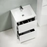 Тумба под раковину Sancos Libra Floor 60 LB60FW Белый глянец МДФ / ЛДСП