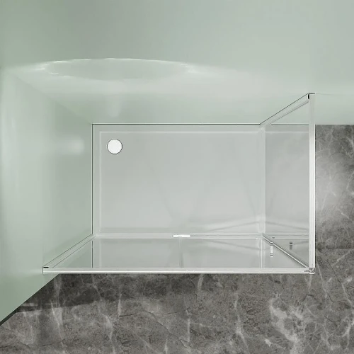 Душевой уголок Azario Male 120x90 AZ-J50-12090-MGR-CL профиль Графит матовый стекло прозрачное