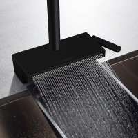 Смеситель для кухни Hansgrohe Aquno Select M81 2jet sBox 73830670 Черный матовый латунь