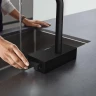 Смеситель для кухни Hansgrohe Aquno Select M81 2jet sBox 73830670 Черный матовый латунь
