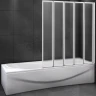 Шторка на ванну Cezares Relax 120 R RELAX-V-5-120/140-P-Bi-R профиль Серый стекло рифленое