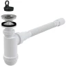 Сифон для раковины Alcaplast AG2105123710 (A41+A71) Хром