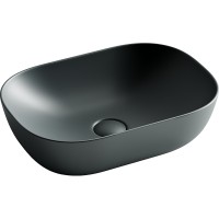 Раковина-чаша Ceramicanova Element 45 CN6009MDH Темный антрацит матовый фарфор накладная