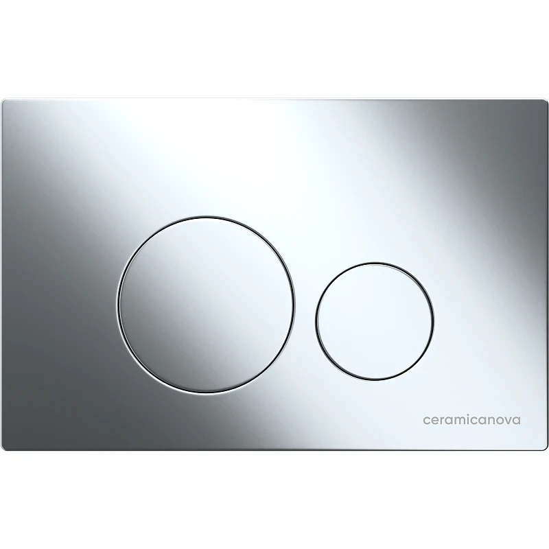 Комплект унитаза с инсталляцией Ceramicanova Metric CN3007_1001CH_1000 с сиденьем Микролифт и клавишей смыва Хром фарфор подвесной
