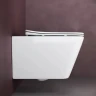Комплект унитаза с инсталляцией Ceramicanova Metric CN3007_1001CH_1000 с сиденьем Микролифт и клавишей смыва Хром фарфор подвесной