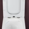 Комплект унитаза с инсталляцией Ceramicanova Metric CN3007_1001CH_1000 с сиденьем Микролифт и клавишей смыва Хром фарфор подвесной