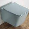 Унитаз CeramaLux 5170MLG подвесной Зеленый матовый с сиденьем Микролифт фаянс подвесной