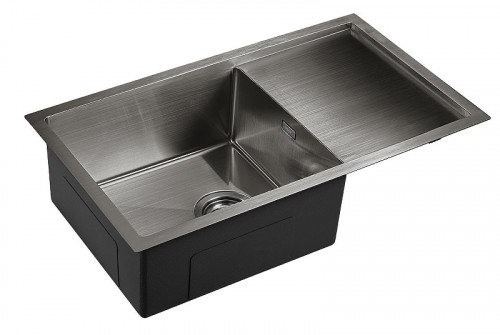 Кухонная мойка Emar PVD 70 EMB-124 PVD цвет Nano Dark