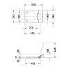 Крышка биде Duravit SensoWash Slim 611000002304300 с Микролифтом