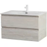 Тумба под раковину Cezares Molveno 80 MOLVENO-80-2C-SO-LB подвесная Legno Bianco МДФ / ЛДСП