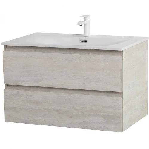 Тумба под раковину Cezares Molveno 80 MOLVENO-80-2C-SO-LB подвесная Legno Bianco МДФ / ЛДСП