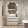 Тумба под раковину Cezares Molveno 80 MOLVENO-80-2C-SO-LB подвесная Legno Bianco МДФ / ЛДСП