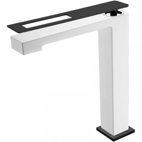 Смеситель для раковины Boheme Q 142-CRB Хром Черный латунь