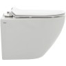 Комплект унитаза AQUAme AQM2002 с инсталляцией Berges Novum D5 040235 с сиденьем Микролифт и Черной матовой клавишей смыва фаянс подвесной