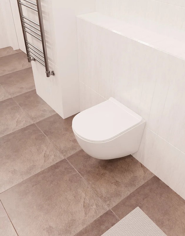 Комплект унитаза AQUAme AQM2002 с инсталляцией Berges Novum D5 040235 с сиденьем Микролифт и Черной матовой клавишей смыва фаянс подвесной