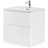 Тумба под раковину BelBagno Etna-H60 60 ETNA-H60-600-2C-SO-BL-P подвесная Bianco Lucido МДФ / ЛДСП