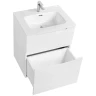 Тумба под раковину BelBagno Etna-H60 60 ETNA-H60-600-2C-SO-BL-P подвесная Bianco Lucido МДФ / ЛДСП
