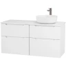 Тумба под раковину BelBagno Etna-H60 60 ETNA-H60-600-2C-SO-BL-P подвесная Bianco Lucido МДФ / ЛДСП