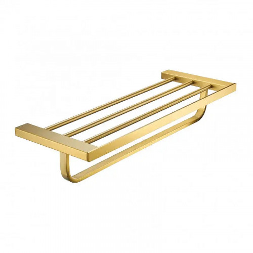 Полка для полотенец Milacio Ultra MCU.955.GD Брашированное золото