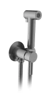 Гигиенический душ со смесителем AltroBagno Modern 060118 GM цвет Оружейная сталь