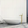 Смеситель для ванны Vincea Desire VTF-1DBG Брашированное золото латунь на пол