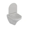 Унитаз Knotlor Flow WC51WG подвесной цвет Белый с сиденьем Микролифт