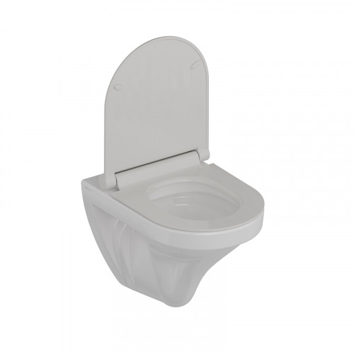 Унитаз Knotlor Flow WC51WG подвесной цвет Белый с сиденьем Микролифт